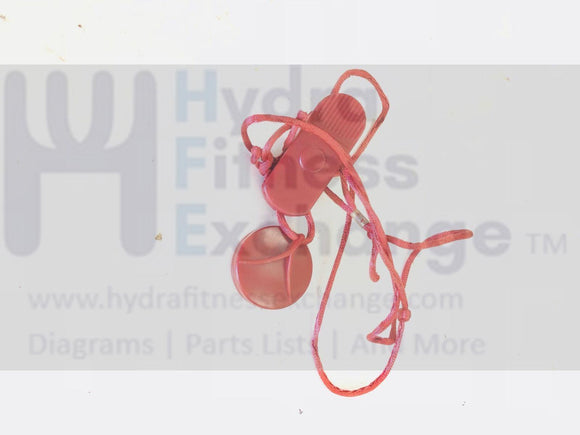 BH Fitness Residential Treadmill Magnetic Safety Key Lanyard S3Ti S3TiB S5Ti-hydrafitnessparts