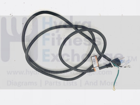BH Fitness S3Ti S5Ti S5TiB Residential Treadmill Power Cord S3TI-67-hydrafitnessparts