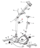 BH Fitness S5Uib S5Ui Upright Bike Water Bottle Holder S5Ui-97-hydrafitnessparts