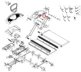 BH Fitness T6 Sport Treadmill Magnetic Safety Key Lanyard BHT6-37-hydrafitnessparts