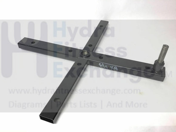 BH Fitness X5 X8 - 2008 Elliptical Turnplate Cross X8-26-hydrafitnessparts