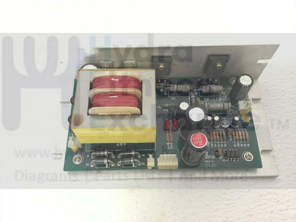 BH Fitness X8 2008 BL27 3588 Elliptical Power Supply Board 050502-A-hydrafitnessparts