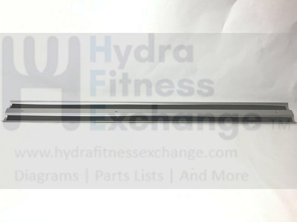 BH Fitness X8 - 2008 Elliptical Aluminum Pedal Arm Roller Track Cover-hydrafitnessparts