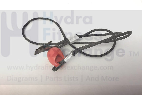 BH Fitness X8 Elliptical Magnetic Safety Key Lanyard-hydrafitnessparts