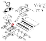 BH T6 Sport Treadmill Power Entry Reset Circuit Breaker 15A RFMB Series BHT6-59-hydrafitnessparts