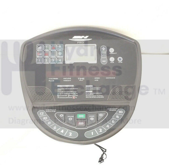 BladeZ BH Fitness T6 Pro T8 Pro Treadmill Display Console Assembly-hydrafitnessparts