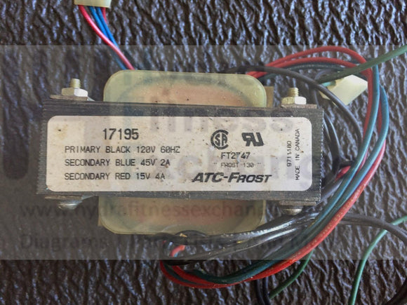 Body Guard Upright Recumbent Bike Choke Transformer atc frost 17195-hydrafitnessparts