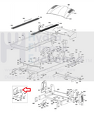 BodyCraft TR1160 Treadmill Incline Control Board Controller DCMD66-hydrafitnessparts