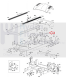 BodyCraft TR1160 Treadmill Incline Lift Elevation Motor Actuator Y30607250-hydrafitnessparts