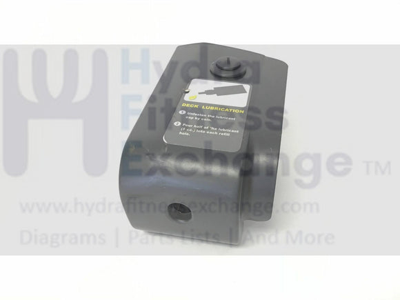 BodyCraft TR1160 Treadmill Left Base Farme End Cap-hydrafitnessparts