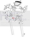 BodyCraft TR1160 Treadmill Speed Quick Access Key-hydrafitnessparts