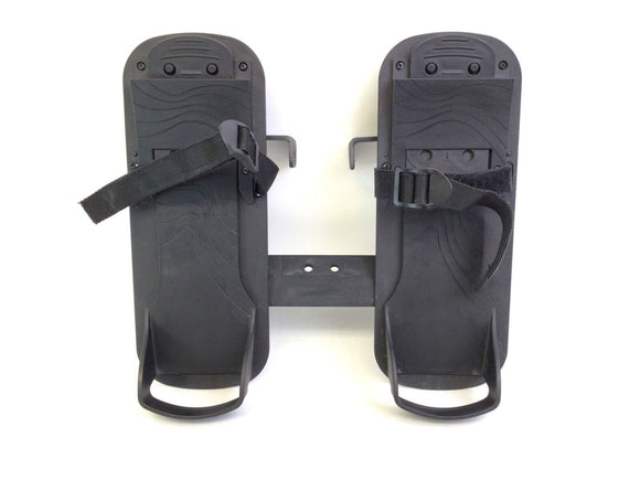 Bodycraft VR500 Rowing Foot Press Pedal Set with Straps-hydrafitnessparts