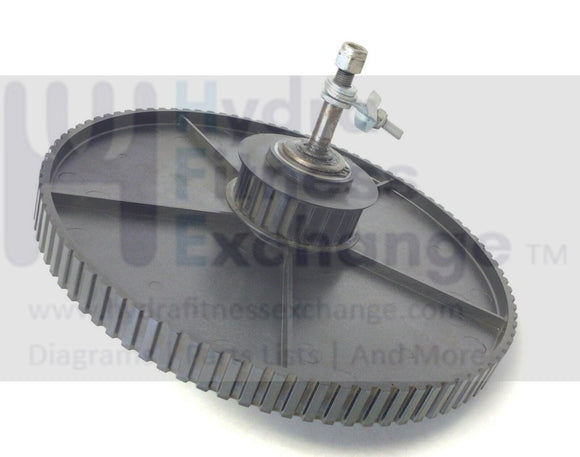 Bodyguard Club Stepper Step Secondary Cogged Belt Pulley C-005163a-hydrafitnessparts