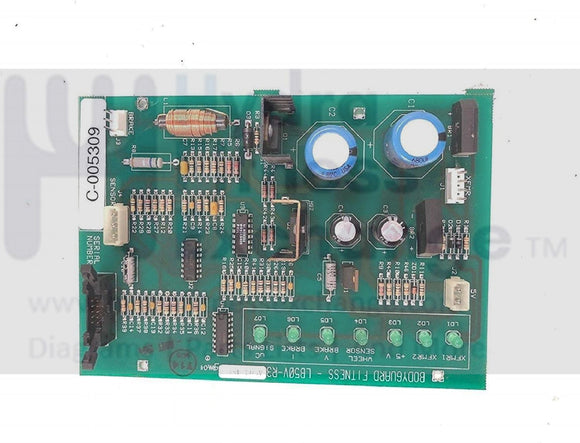 Bodyguard Fitness Club Executive Commercial Stepper Control Controller Board LB50V-R3 AB02-0417-hydrafitnessparts
