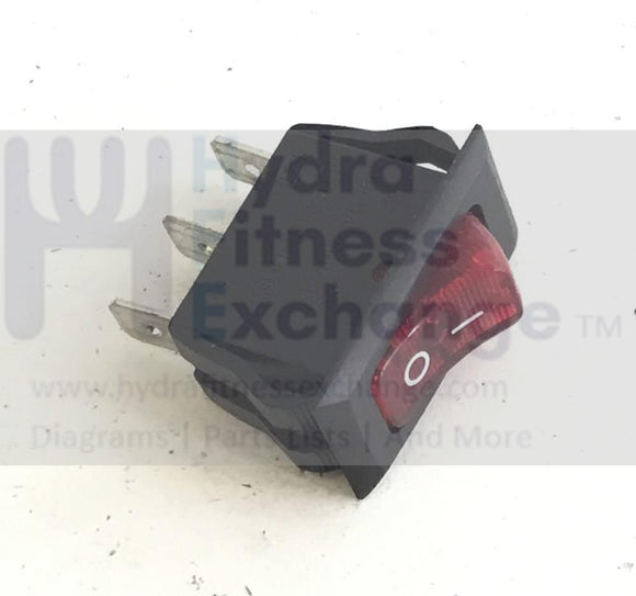 Bodyguard Fitness Residential Treadmill Power Supply On Off Switch-hydrafitnessparts