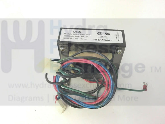 Bodyguard Fitness Upright Stepper Motor Choke Transformer FT2747 17195-hydrafitnessparts