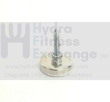 Bodyguard Fitness V5 Organic Upright Bike Leveling Foot Leveler-hydrafitnessparts