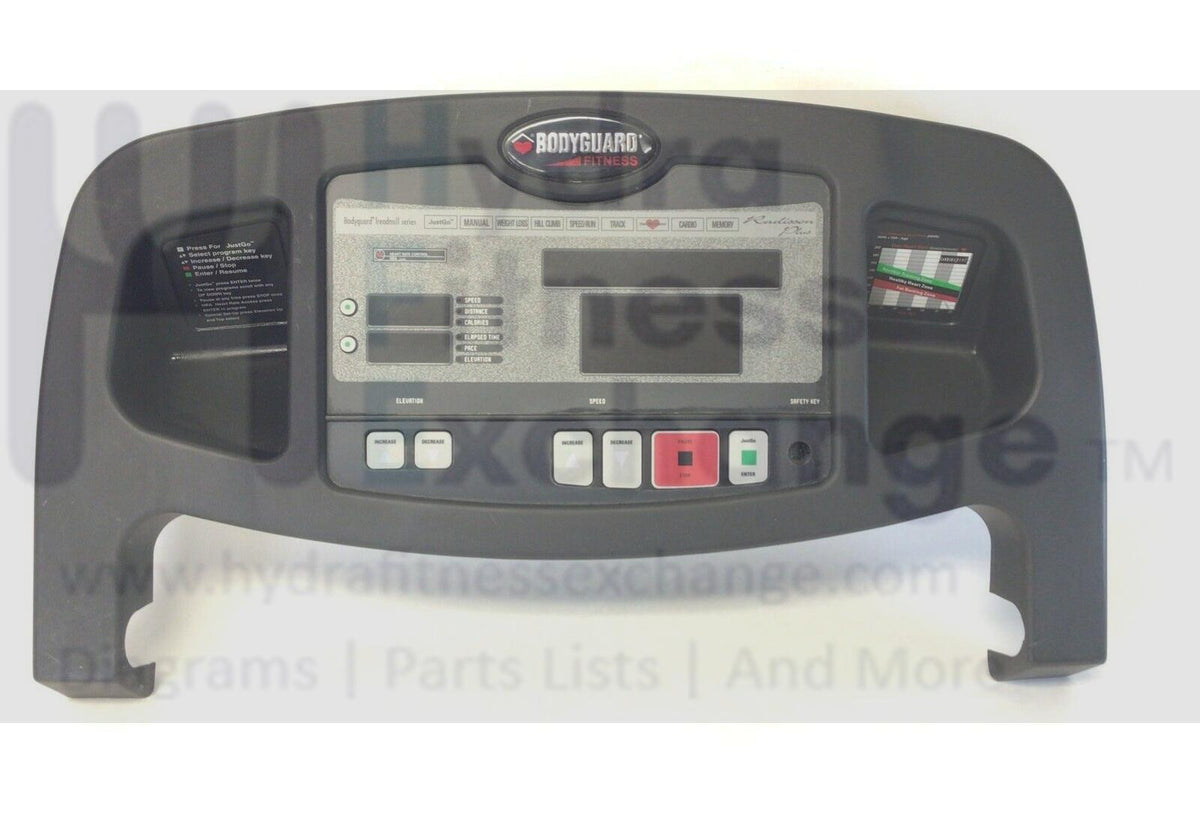 Bodyguard Radisson Plus Treadmill Display Console Panel RADP-DCP ...