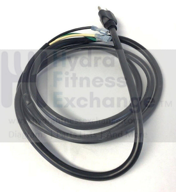 Bodyguard Radisson Plus Treadmill Hardwired Power Cord BGF-HWPC-hydrafitnessparts