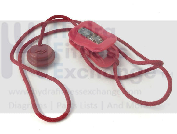 Bodyguard T270 Treadmill Round Magnetic Safety Key Lanyard T270-RMSKL-hydrafitnessparts