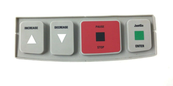 Bodyguard Upright Stepper Increase Decrease Start Pause Console Plastic Button-hydrafitnessparts