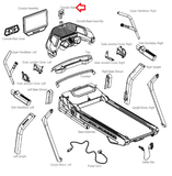 Bowflex 22 - T22 Treadmill Console Mount Screen Pivot 22-CMSP-hydrafitnessparts