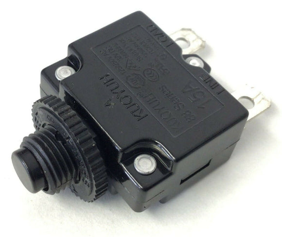 Bowflex BXT6 Treadmill Treadmill Reset Power Circuit Breaker 15A-hydrafitnessparts