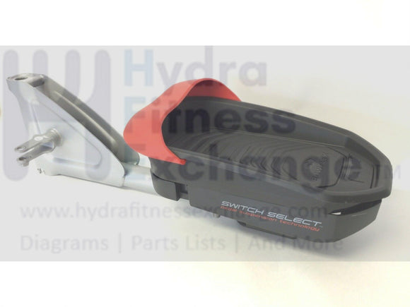 Bowflex Lateral X LX5 Elliptical Left Foot Pad Assembly-hydrafitnessparts