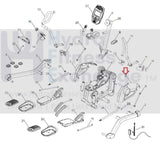 Bowflex Lateral X LX5 Elliptical Right Upper Shroud Cover LX5-RUSC-hydrafitnessparts