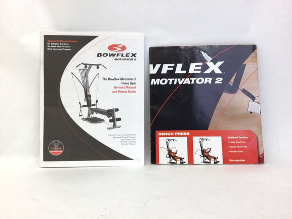 Bowflex Motivator 2 - 70150 Home Gym User Owner's manual 51515-hydrafitnessparts