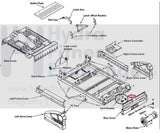 Bowflex Nautilus StairMaster Treadmill Complete Power Switch Entry Module-hydrafitnessparts