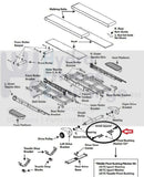 Bowflex Nautilus TC5000 TC3000 Mobia Treadmill Pivot Burshing Bolt Kit 0.25"-hydrafitnessparts