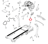 Bowflex Nautilus Treadmill Right Bottom Upright Handlebar Junction Upright Cover-hydrafitnessparts