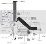 Bowflex Power Pro XTL Home Gym Seat Cushion Pad 90675-hydrafitnessparts