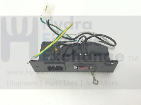 Bowflex TC10 100198 Treadmill Treadclimber Complete Power Switch Entry Module 004-0653-hydrafitnessparts