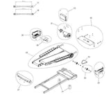 Bowflex TC100 Treadmill Front Motor Service Kit Cover MFR-003-5853 800-9025-hydrafitnessparts