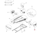 Bowflex TC100 Treadmill Left Motor Service Kit Cover MFR-003-5852 800-9026-hydrafitnessparts