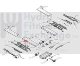 Bowflex TC20 TC5500 Treadmill Climber Left Plastic Inner Treadle Cover 004-0742-hydrafitnessparts