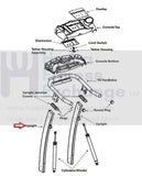 Bowflex Treadclimber TC3000 Treadmill Left Upright With Decal PK1171-hydrafitnessparts