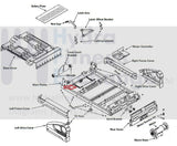 Bowflex Treandclimber TC3000 TC5000 Treadmill Latch Spring 6.5"-hydrafitnessparts