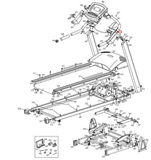 Bremshey 7G6A TR T10 Treadmill Wire Set incl. B11 4034170-hydrafitnessparts