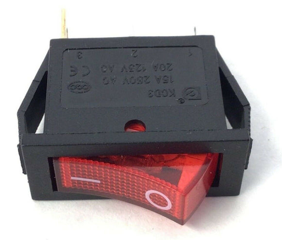 Bremshey Smooth Fitness Evo Treadline Treadmill Power Entry On Off Switch 15A-hydrafitnessparts