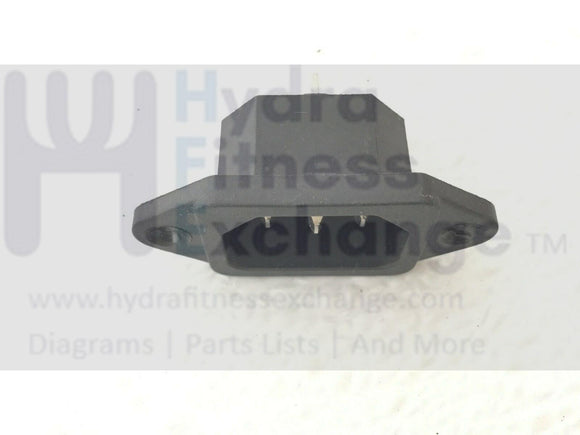 Bremshey TR Trail Treadmill Power Supply Socket Inlet Entry Plug In-hydrafitnessparts