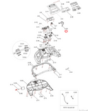 Circle Fitness CIR-TM6000AC-G1 Treadmill Magnetic Safety Key Lanyard F900013-007-hydrafitnessparts