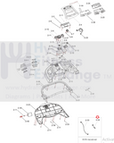 Circle Fitness TM 6000 Treadmill Heart Rate Receiver Board PCB F373354-000-hydrafitnessparts