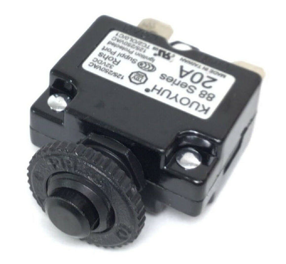 Circle Fitness Treadmill Reset Fuse Power Entry Circuit Breaker 20A 88 Series-hydrafitnessparts