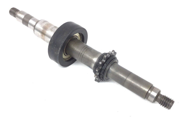 Concept 2 Rower Flywheel Axle with Bearing Cup & Chain Sprocket 1165 & 1012-hydrafitnessparts