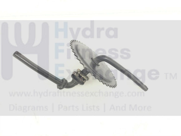 Concept 2200 Calorie Monitor Upright Bike Arm Crank Pulley Sprocket-hydrafitnessparts