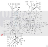 Cybex 16300 - Leg Extension Home Gym Strength System Sub Assembly Cable 16300-002-hydrafitnessparts