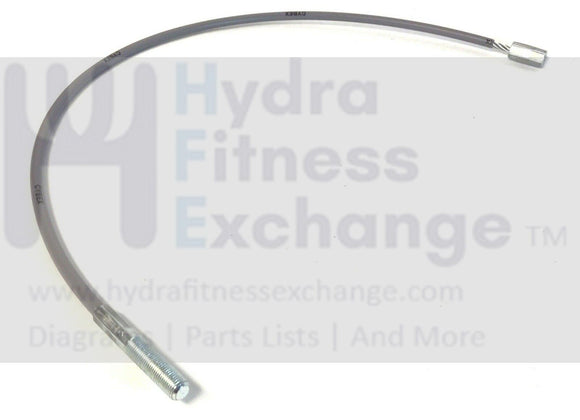 Cybex 16300 - Leg Extension Home Gym Strength System Sub Assembly Cable 16300-002-hydrafitnessparts